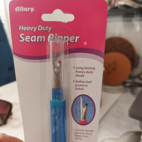 ALLARY Heavy Duty Seam Ripper Blue Sewing Essentials - Picture 2 of 5